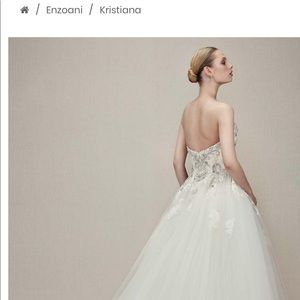Enzoani wedding gown